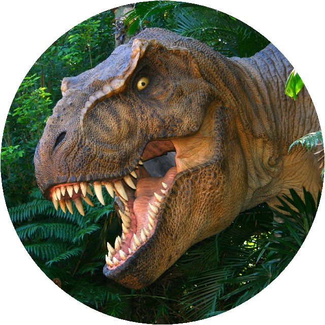 jedlý papír - Dinosaurus