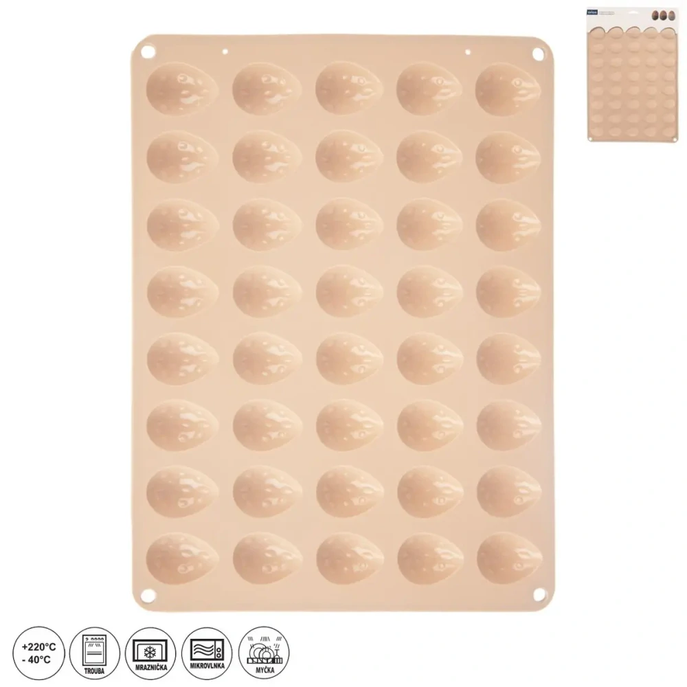 FORMA SILIKON OŘECHY 40 béžová