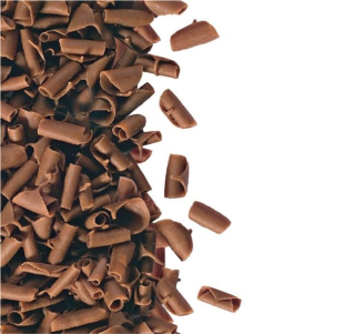 Čokoládové hobliny 9x5mm (mléčné) 60g