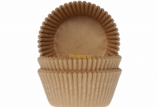 Košíček na muffiny papírový přírodní 50ks