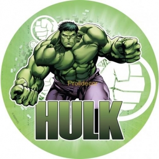 jedlý papír - Hulk