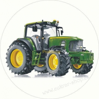 jedlý papír - Traktor