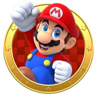 jedlý papír - Super Mario