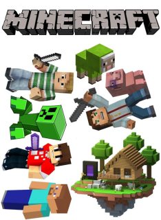 jedlý papír - Minecraft