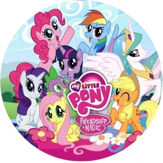 jedlý papír - My Little Pony