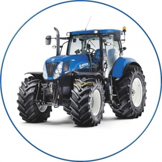 jedlý papír - Traktor