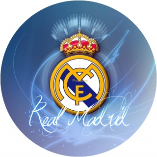 jedlý papír - Real Madrid
