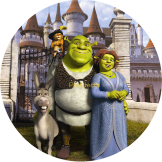 jedlý papír - Shrek