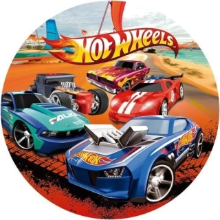 jedlý papír - Hot Wheels