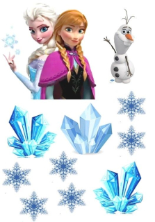 jedlý papír - Frozen