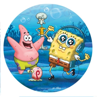 jedlý papír - Spongebob