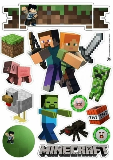 jedlý papír - Minecraft