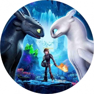 jedlý papír - Dragons