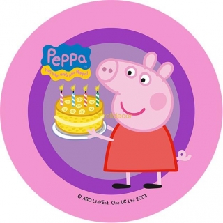 jedlý papír - Prasátko Pepina 