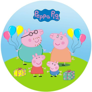 jedlý papír - Prasátko Pepina
