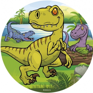 jedlý papír - Dinosauři