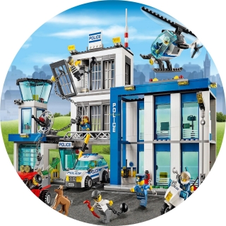 jedlý papír - Lego policie