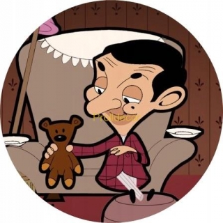jedlý papír - Mr. Bean