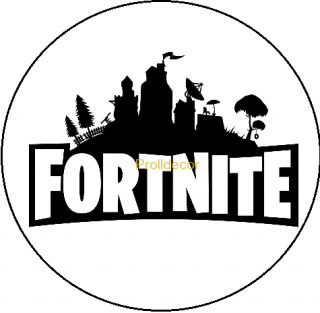 jedlý papír - Fortnite