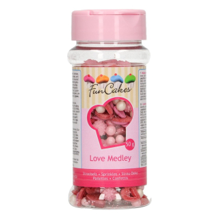 Sypání Fun Cakes - Love Medley 50g