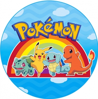 jedlý papír - Pokemoni