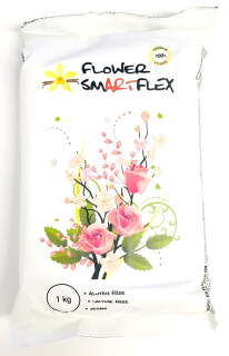 Smartflex Flower Vanilka 1 kg v sáčku (Modelovací hmota na výrobu květin)