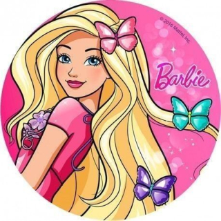 jedlý papír - Barbie