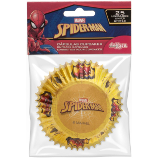 Cukrářské košíčky Spiderman 25ks