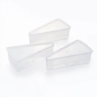 Kelímek plast čirý SLICE porce dortu 135x69mm v.42 mm 160ml
