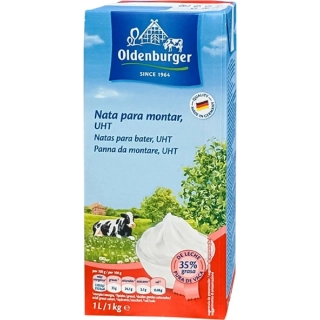 Smetana (živočišná) 35% - OLDENBURG UHT (trvanlivá) 1l