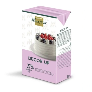 Rostlinná šlehačka Decor Up - slazená - 27% - 1l